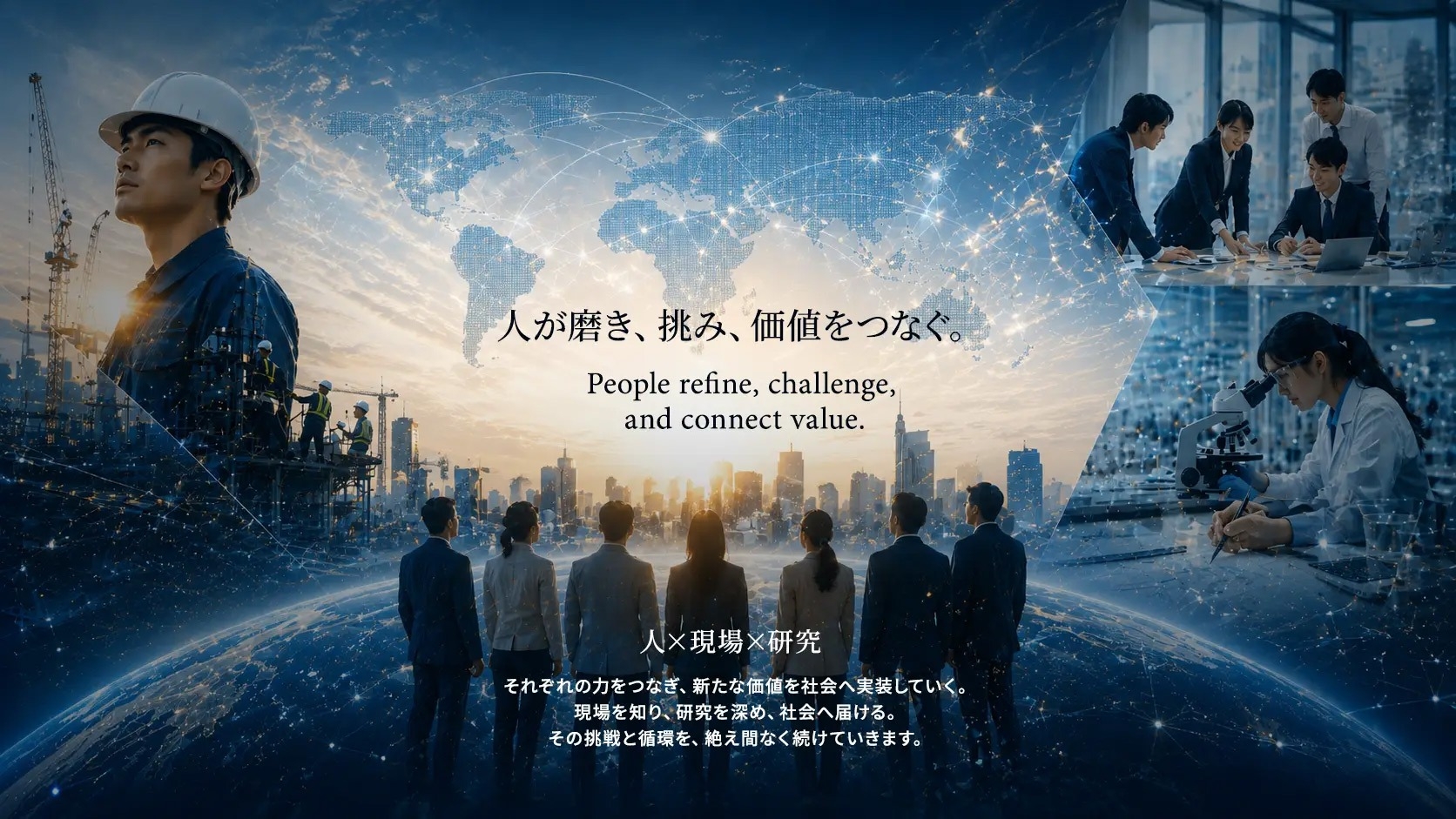設備インフラを支える上場HD｜現場と組織を支えるプレイングマネージャーの画像