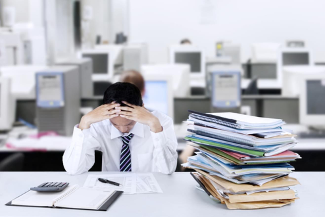 勤続年数の差が激しい